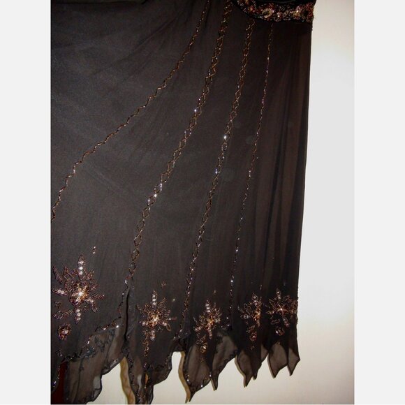 Sue Wong Black Beaded Dress - Picture 6 of 7